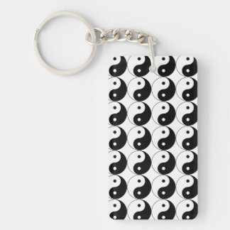 Porte-clés Yin Yang Tai Ji Chinese Symbol Acrylic Keychain