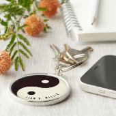 Porte-clés Yin Yang Yoga (Côté)