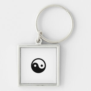 Porte-clés ying et yang