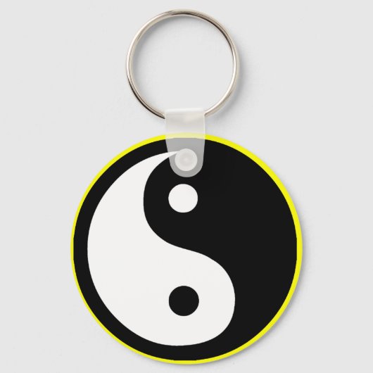 Porte-clés ying yang (Recto)