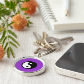 Porte-clés ying yang (Côté)