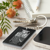 Porte-clés Ying Yang King (Devant droit)