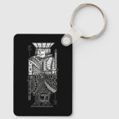 Porte-clés Ying Yang King (Verso)