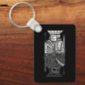 Porte-clés Ying Yang King (Recto)