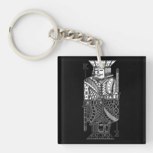 Porte-clés Ying Yang King