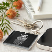 Porte-clés Ying Yang King (Devant Droit)