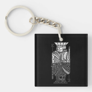 Porte-clés Ying Yang King