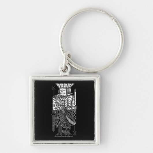 Porte-clés Ying Yang King (Devant)