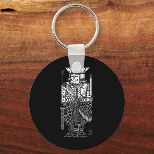 Porte-clés Ying Yang King (Recto)