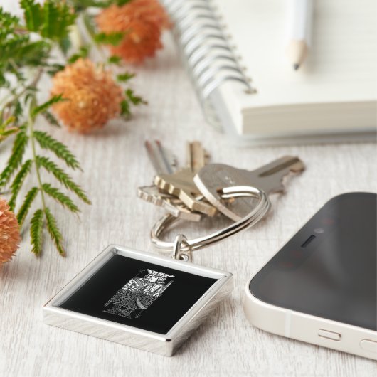 Porte-clés Ying Yang King (Côté)