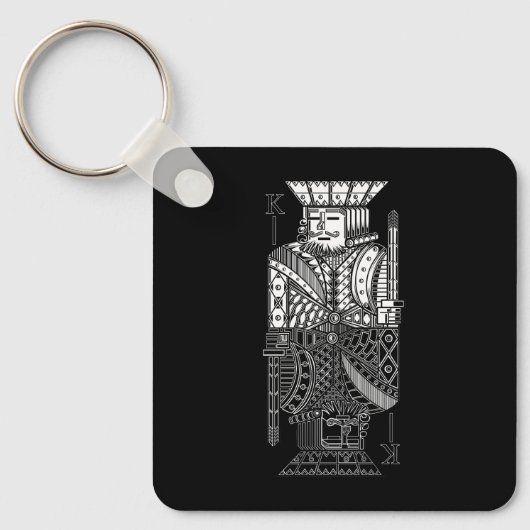 Porte-clés Ying Yang King (Recto)