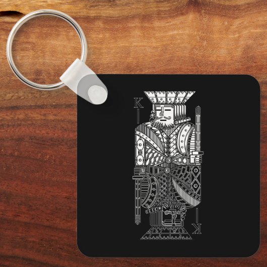 Porte-clés Ying Yang King (Recto)