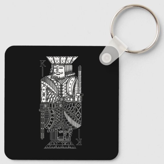 Porte-clés Ying Yang King (Dos)