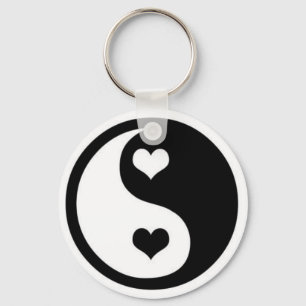 Porte-clés Ying Yang Love