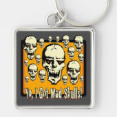 Porte-clés Yo J'Ai Mad Skuls Frame Gfx (Devant)