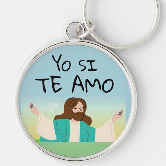 PORTE-CLÉS YO SI TE AMO, JÉSUS (Devant)
