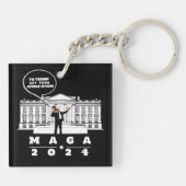 PORTE-CLÉS YO TRUMP 2024 (Dos)