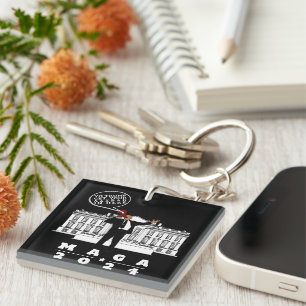 PORTE-CLÉS YO TRUMP SERVICE SECRET