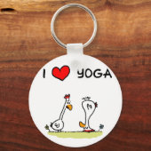 Porte-clés Yoga (Recto)