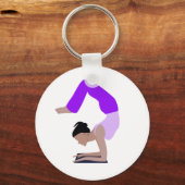 Porte-clés Yoga (Recto)