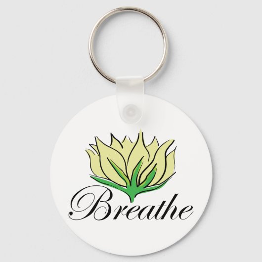Porte-clés Yoga Breathe (Recto)