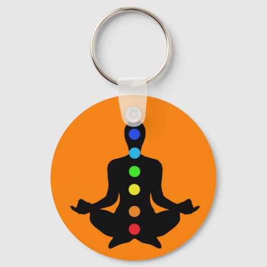 Porte-clés Yoga Chakras Porte - clé (Recto)