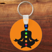 Porte-clés Yoga Chakras Porte - clé (Recto)