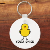 Porte-clés Yoga chick (Recto)