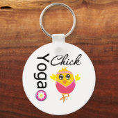 Porte-clés Yoga chick (Recto)