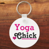 Porte-clés Yoga chick (Recto)