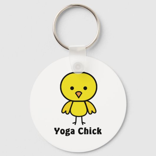 Porte-clés Yoga chick (Recto)