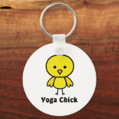 Porte-clés Yoga chick (Recto)