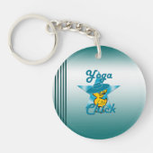 Porte-clés Yoga Chick #7 (Devant)