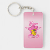 Porte-clés Yoga Chick #8 (Devant)