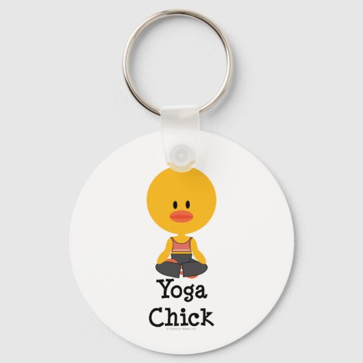 Porte-clés Yoga Chick Porte - clé (Recto)