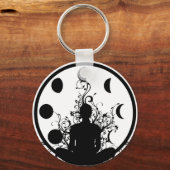 Porte-clés Yoga fille Porte - clé (Recto)