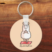 Porte-clés Yoga Llama (Recto)