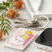 Porte-clés Yoga Love (Devant droit)