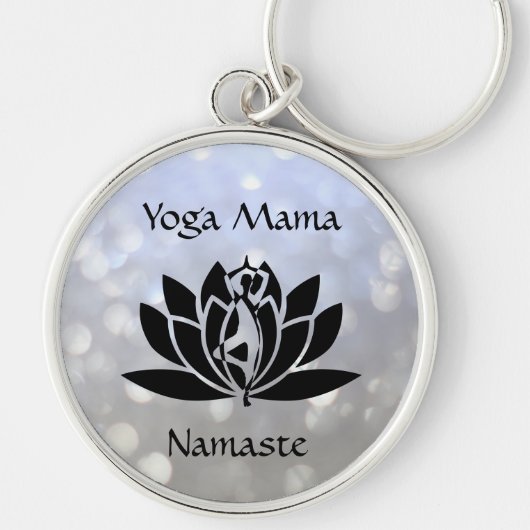 Porte-clés Yoga Mama (Devant)