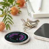 Porte-clés Yoga Mandala personnalisé (Côté)