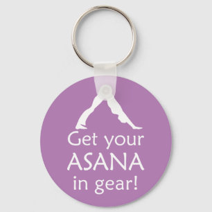Porte-clés Yoga Mettez Votre Asana En Route