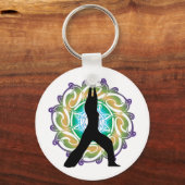 Porte-clés Yoga Pose Porte - clé (Recto)