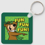 Porte-clés Yogi Bear Fun Amusant (Dos)