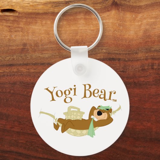 Porte-clés Yogi Bear Pique-nique Hammock Nap Time (Verso)