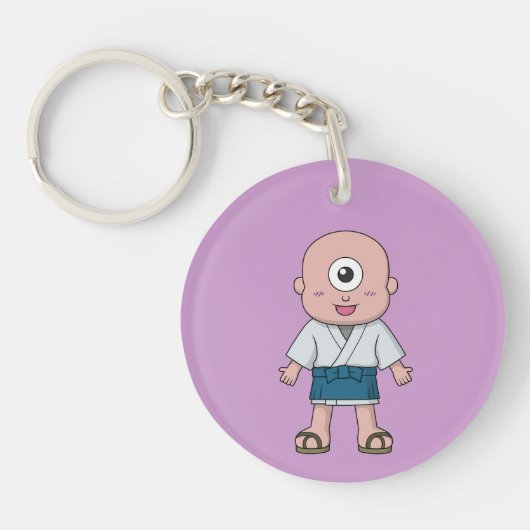 Porte-clés Yokai Hitotsume-kozou (Enfant à un oeil) (Devant)
