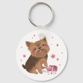 Porte-clés Yorkie, le créateur de problèmes le plus fou