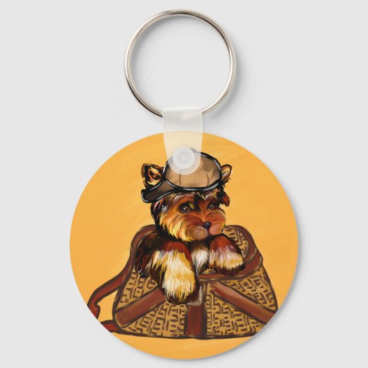 PORTE-CLÉS YORKIE POO (Recto)