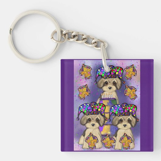 PORTE-CLÉS YORKIE POO (Devant)