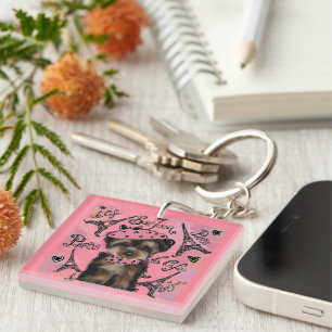 PORTE-CLÉS YORKIE POO