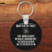 Porte-clés Yorkshire Terrier Lover (Recto)